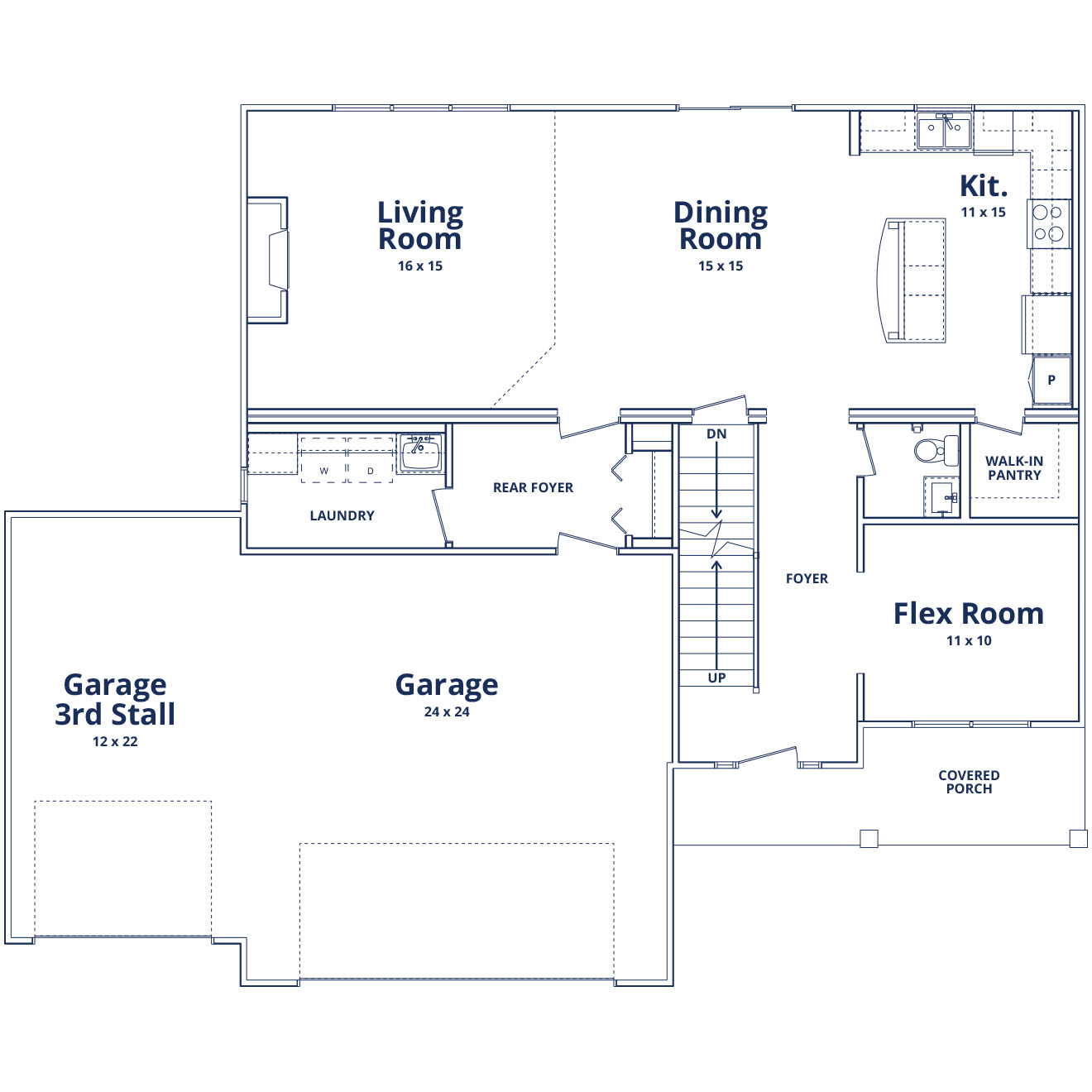 The Madison Floorplan